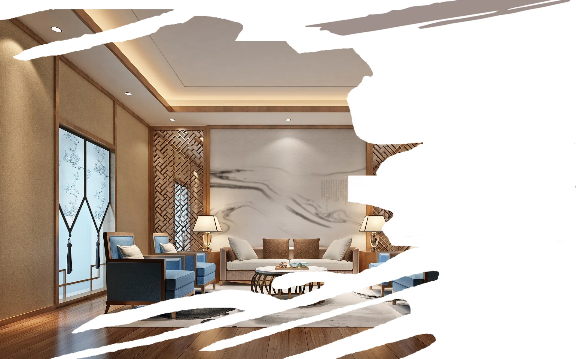 Bild Smart Home Wohnzimmer Start Banner