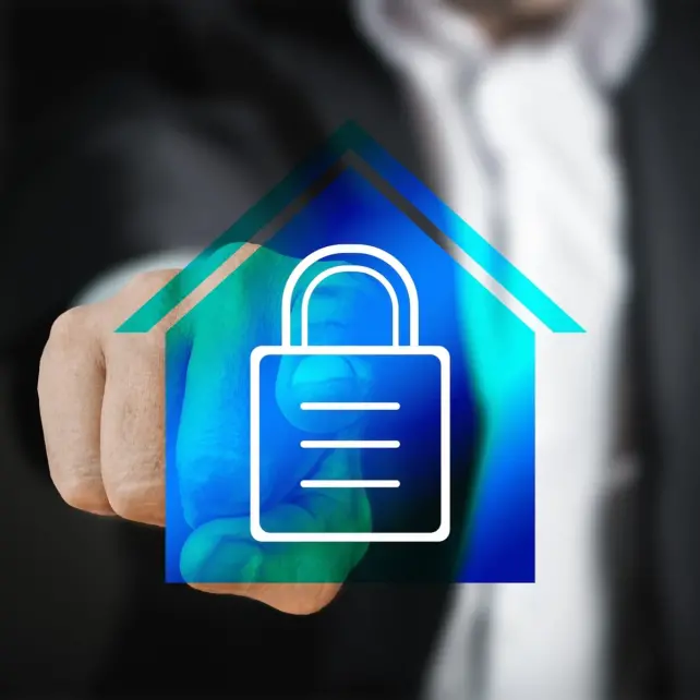 Man tought a Monitor Schloss Icon Man tought a Monitor Schloss Icon